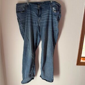 Maurices Women's Dark Blue Boot Cut Jeans